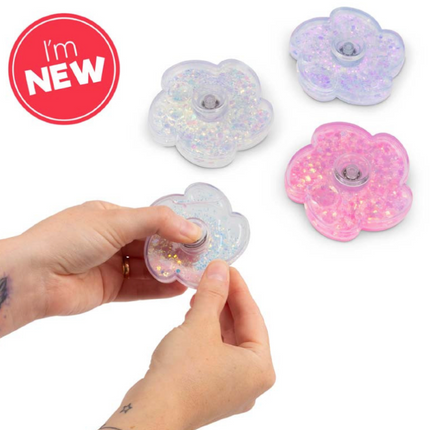 Liquid Glitter Fidget Spinner - SENsory Toys4U