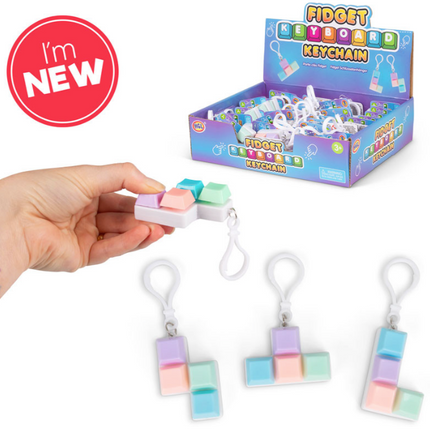 Fidget Keyboard Keychain