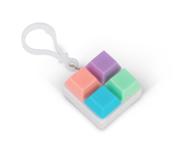 Fidget Keyboard Keychain