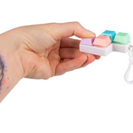 Fidget Keyboard Keychain