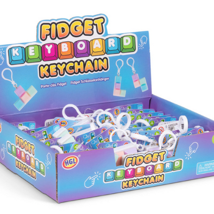 Fidget Keyboard Keychain
