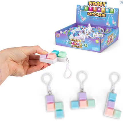 Fidget Keyboard Keychain