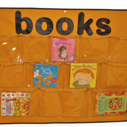 Book Wall Storage Organiser