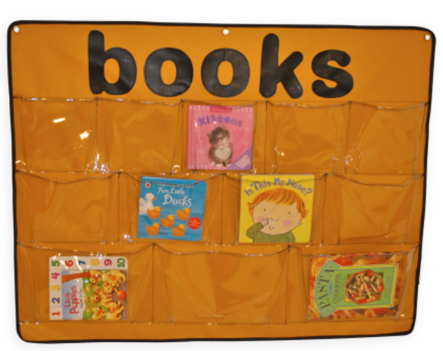 Book Wall Storage Organiser