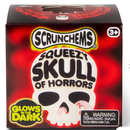 SCRUNCHEMS SQUEEZY SKULL OF HORRORS