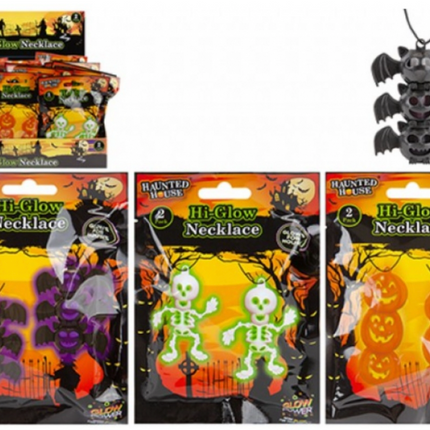 Halloween Glow Character Necklace