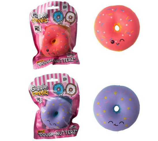 Giggle Tastic Squishy Dough-Nutterz MOQ of 12 - SENsory Toys4U