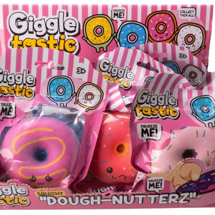 Giggle Tastic Squishy Dough-Nutterz MOQ of 12 - SENsory Toys4U