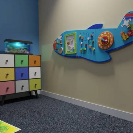 Sensory Room Bundle Set Corner, Soft Tactile and Light Up | 8 Set