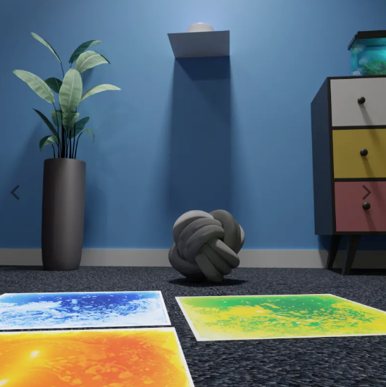 Sensory Room Bundle Set Corner, Soft Tactile and Light Up | 8 Set
