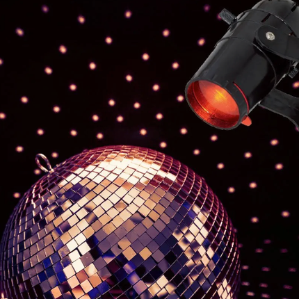 Disco & Sensory Set 3 x Disco Mirror Balls, 1 x Rotation Motor, 1x Projector Light