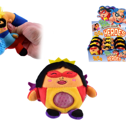 Plush Jelly Squeezers - Super Heroes