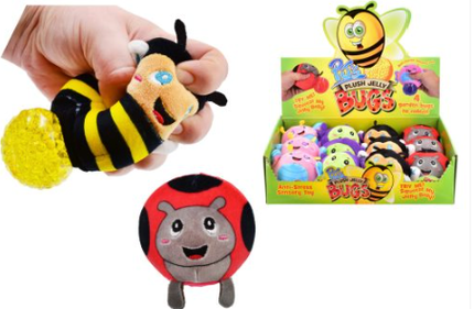 Plush Jelly Squeezers - Bugs