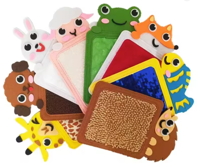 Animal Sensory Tile Pads