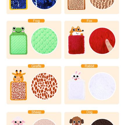Animal Sensory Tile Pads