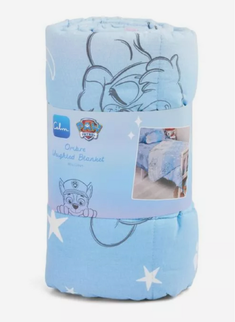 Paw Patrol x Calm Ombre Weighted Blanket 2kg