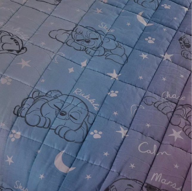 Paw Patrol x Calm Ombre Weighted Blanket 2kg
