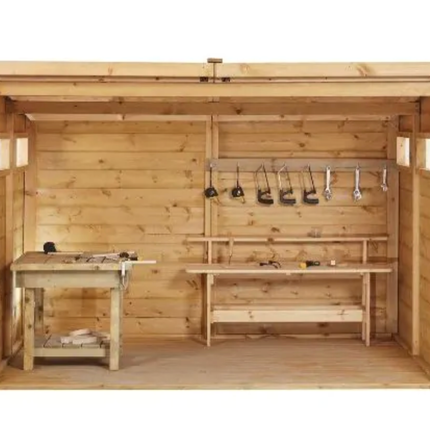 Lockable Woodwork Room