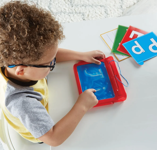 Letter Tracing Sensory Pad