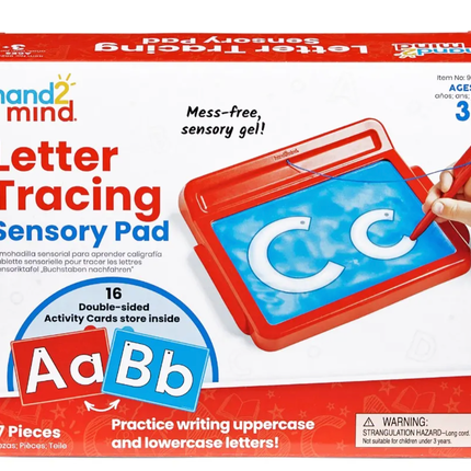 Letter Tracing Sensory Pad