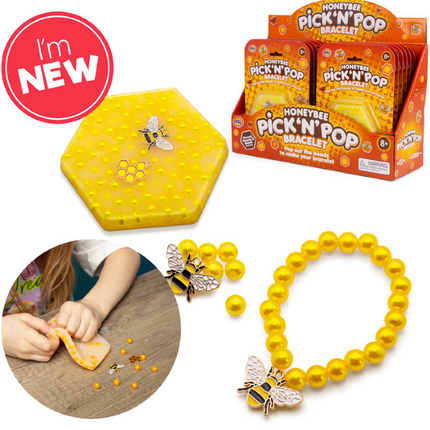 Pick N Pop Bracelets Honeybee - SENsory Toys4U