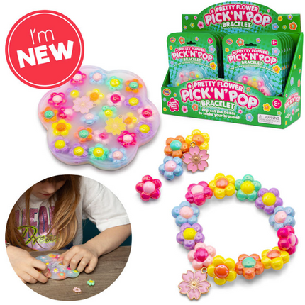 Pick N Pop Bracelets Pretty Flower - SENsory Toys4U