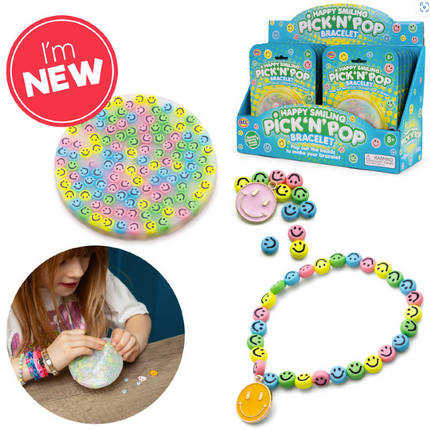 Pick N Pop Bracelets Happy Smiling - SENsory Toys4U