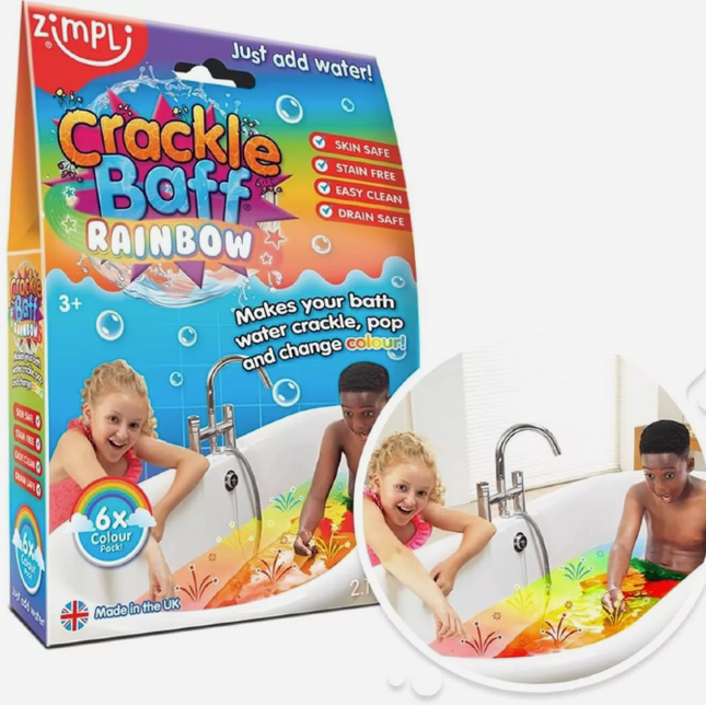 Crackle Baff Rainbow - SENsory Toys4U