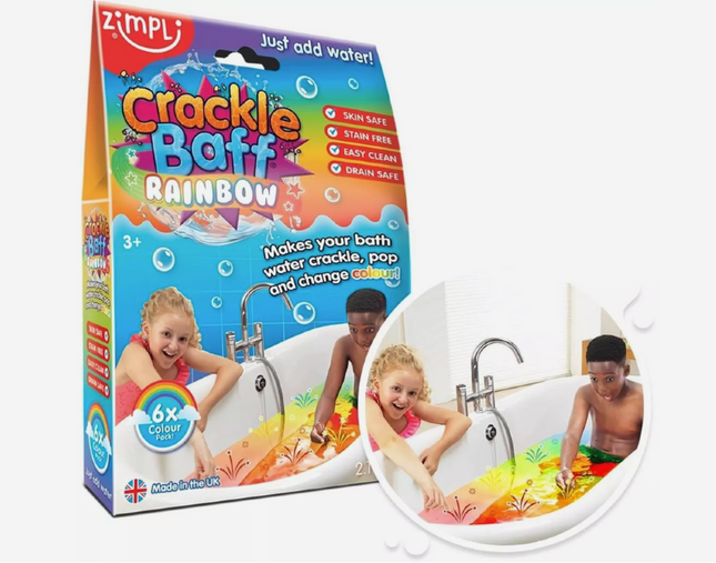 Crackle Baff Rainbow - SENsory Toys4U