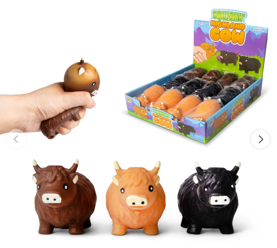 SQUISHY HIGHLAND COW