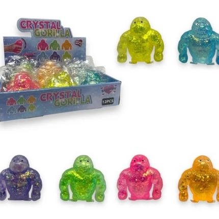 Crystal Gorilla Slow Release 10cm - SENsory Toys4U