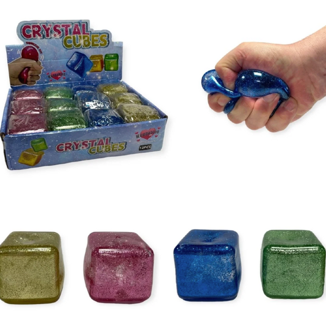 Sugar Squishy Crystal Cube 5cm - SENsory Toys4U
