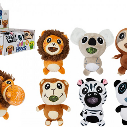 PJ’S ZOO PLUSH JELLY HEADS