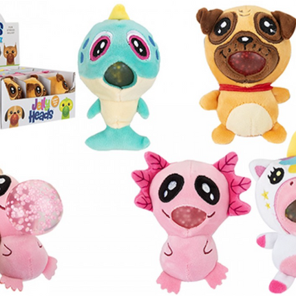 CUTE PLUSH PBJ JELLY HEADS