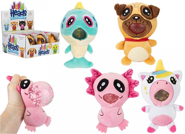 CUTE PLUSH PBJ JELLY HEADS