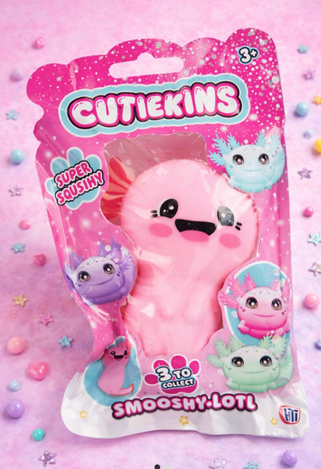 Cutiekins Smooshy Lotl Sensory Squishy