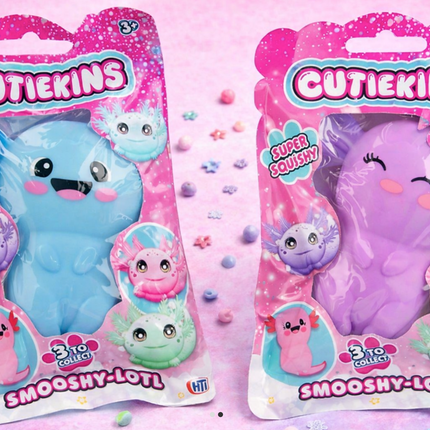 Cutiekins Smooshy Lotl Sensory Squishy