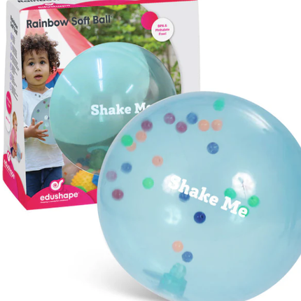 Edushape Rainbow Soft Ball