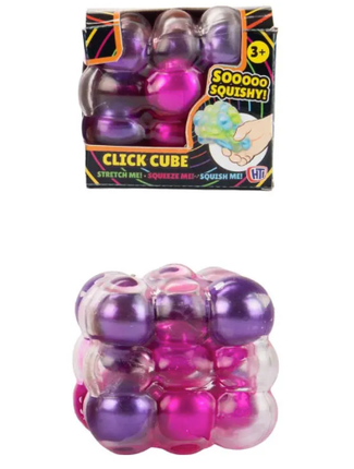 Squish-Squeeze Click Cube