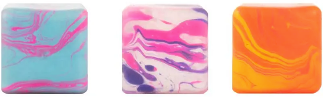 Squish-Squeeze Marble Cube