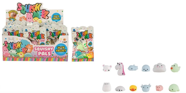 Squish Meez Squishy Pal 2 Pack