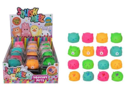 Squish Meez Squeeze Squishy Pet Toy