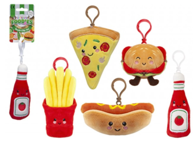 Softlings 12cm Fast Food Foodies With Clip
