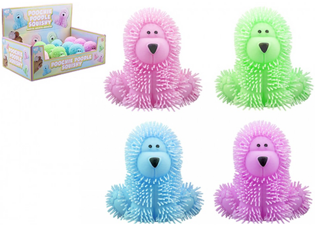 POOCHIE THE POODLE PASTEL SQUISHY