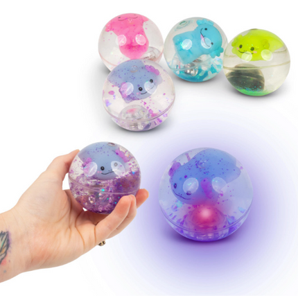 Flashing Axolotl Water Ball - SENsory Toys4U