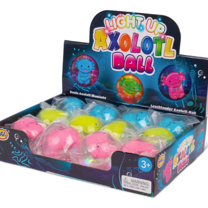Flashing Axolotl Water Ball - SENsory Toys4U