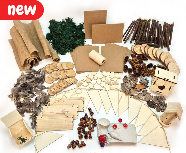 Forest School Natural Woodland Exploration Kit