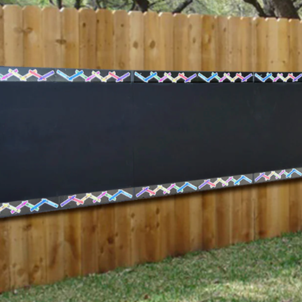 Long Indoor/Outdoor Mural Chalkboard