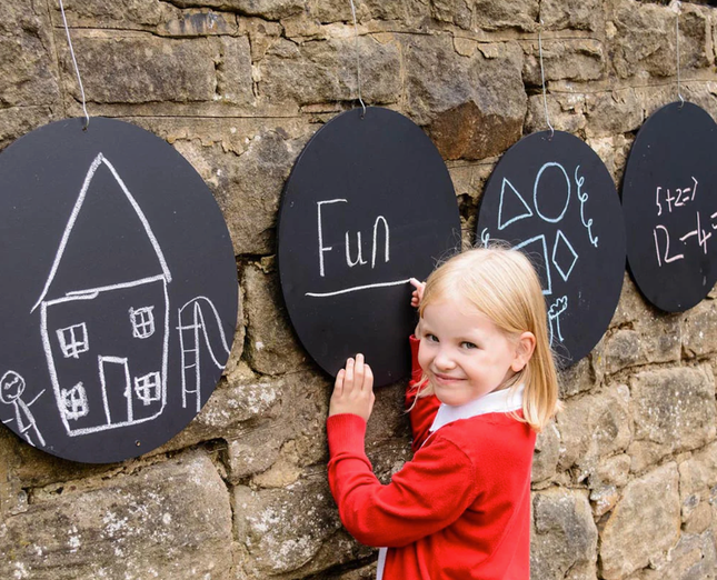 Circular Chalkboards (pack of 4)