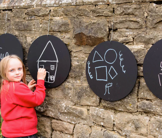 Circular Chalkboards (pack of 4)